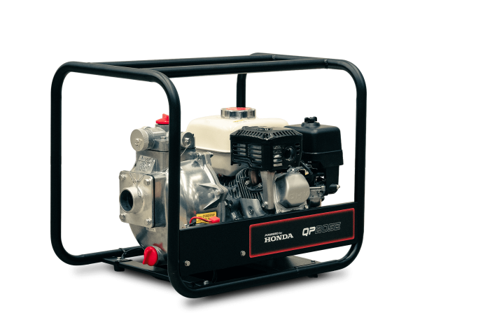 QP205E 2" High Pressure Framed Pump