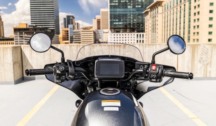Improved Rider Ergonomics Improved Rider Ergonomics